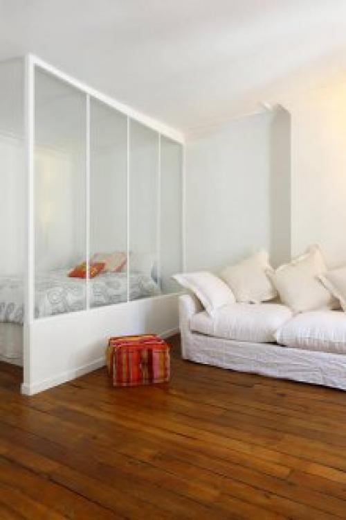 Мобильная межкомнатная перегородка. Оформление перегородок стационарного типа