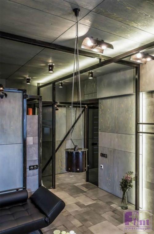 Использование металла в интерьере. Использование металла в дизайне и декоре интерьера 28