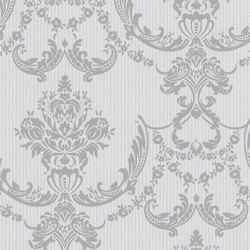 Обои с серебристым узором. Серебристые обои: стили, варианты оформления кухни, спальни, гостиной и детской