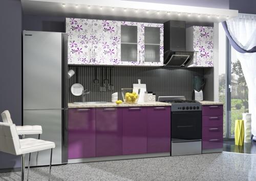 Кухни расцветки фасадов. Спокойствие палитры холода