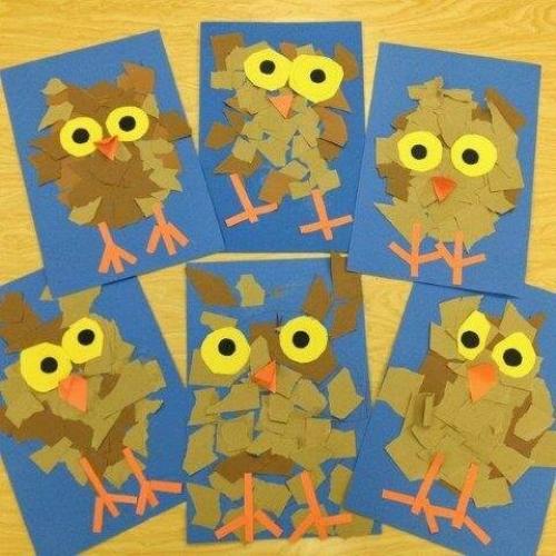 Поделки своими руками для детей 3-4 лет. Птички. Поделки с детьми от 1,5 лет, в разной технике