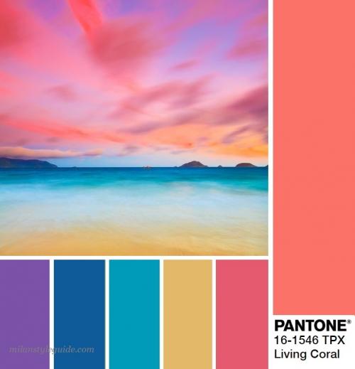 Цвет года 2019 Pantone. Цвет года Пантон 2019 — PANTONE 16-1546 Living Coral — Живой Коралл
