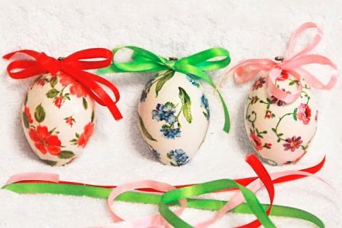 Деревянное яйцо декупаж. Декупаж яиц к Пасхе