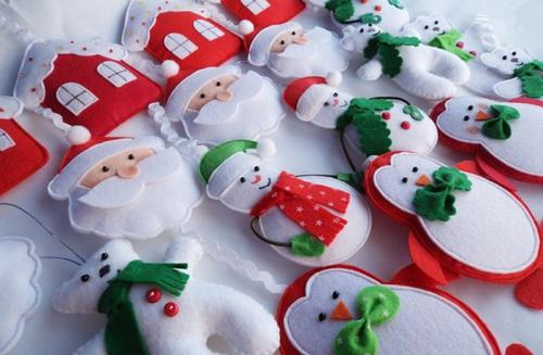 Выкройки новогодние игрушки из ткани своими руками. Елочные игрушки из ткани своими руками 23