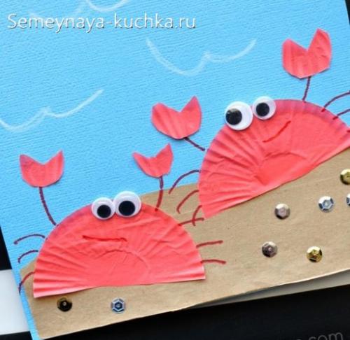 Поделки из бумаги для детей 4-5 лет. из пресованой бумаги.