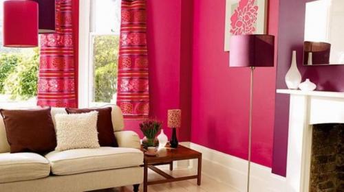 Спальня в малиновом цвете. Детская спальня в малиновом цвете 17