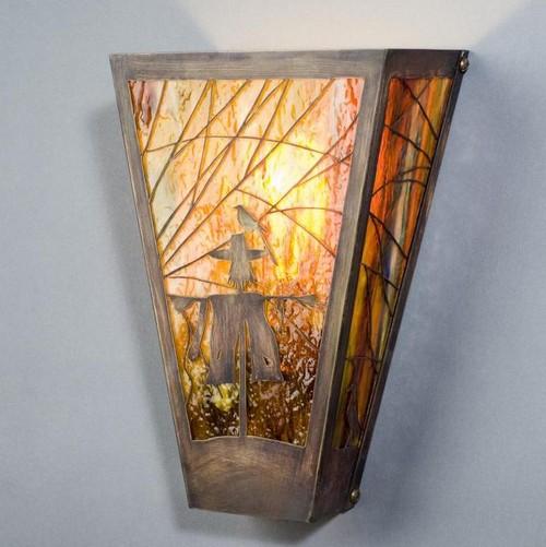 Витражная люстра в интерьере. Какие бывают витражные светильники