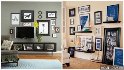 Неправильное размещение картин. 5 ошибок размещения картин на стенах 25