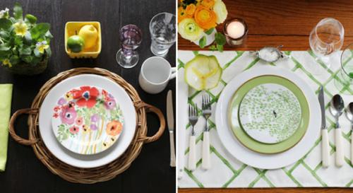 Сервировка стола к завтраку 04