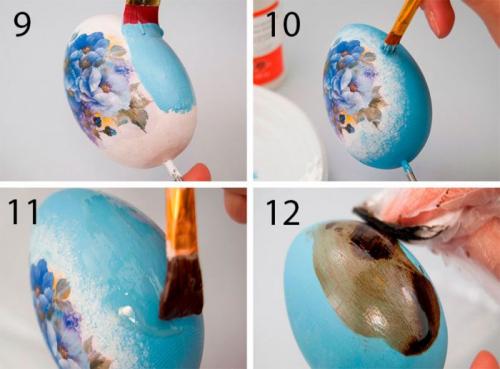 Деревянное яйцо декупаж. Декупаж яиц к Пасхе