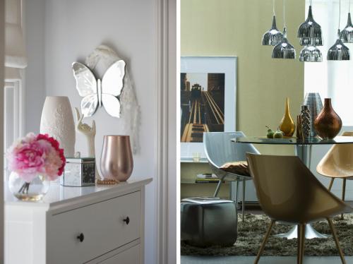 Серебряные стены в интерьере. 6 причин использовать серебро в интерьере