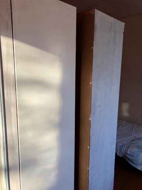 Как из старой стенки сделать кухню. Переделала советскую стенку за 2 дня. Фото до/после и в процессе.