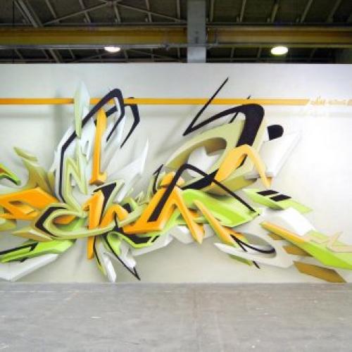 Граффити на стенах домов. Граффити и современный интерьер