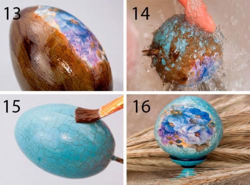 Деревянное яйцо декупаж. Декупаж яиц к Пасхе