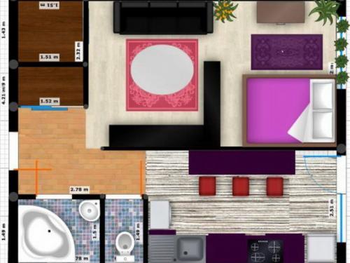 Стенка в 1 комнатную квартиру. Варианты расстановки мебели в однокомнатной квартире (с фото и планом)