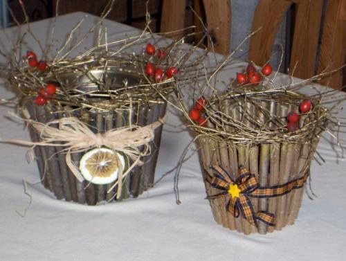 Хенд мейд для дома своими руками. Идея №1. Вязание из трикотажной пряжи 03