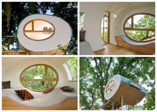 Дом на дереве подмосковье. Семейный домик «Луиза» в Нижней Саксонии (Германия)