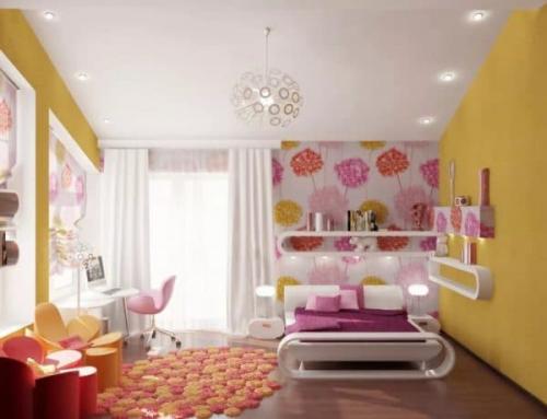 Освещение в комнате школьника. Люстры