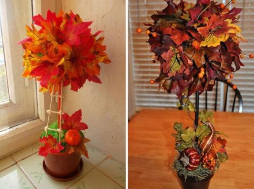 Осенняя композиция в банке. Осенняя композиция: создаём уют в доме своими руками 21