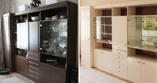 Декор старой лакированной мебели. Обновите старую советскую мебель за несколько шагов: 20 интересных идей