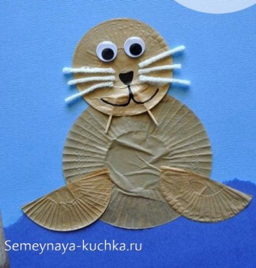 Поделки из бумаги для детей 4-5 лет. из пресованой бумаги.