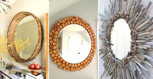 Зеркальный декор для стен. Декор зеркала – 85 фото лучших идей оформления интерьера своими руками