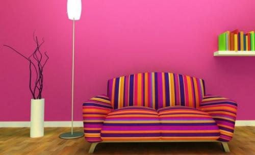 Спальня в малиновом цвете. Детская спальня в малиновом цвете 08