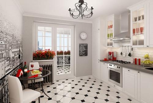 Кухня в парижском стиле. Основные черты французского стиля в дизайне помещений