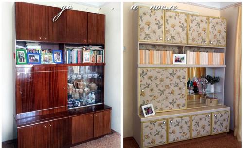 Как из старой стенки сделать шкаф купе. 15 способов обновить старый шкаф своими руками дома: фото до и после