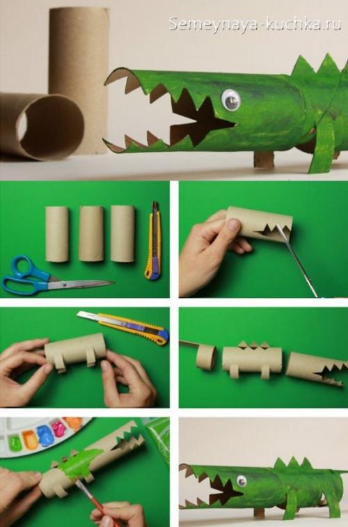 Поделки из бумаги для детей 10-12 лет. ДИНОЗАВРЫ.