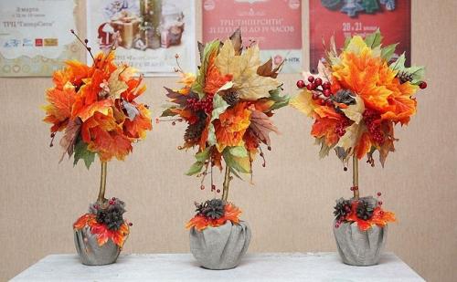 Осенняя композиция в банке. Осенняя композиция: создаём уют в доме своими руками 22