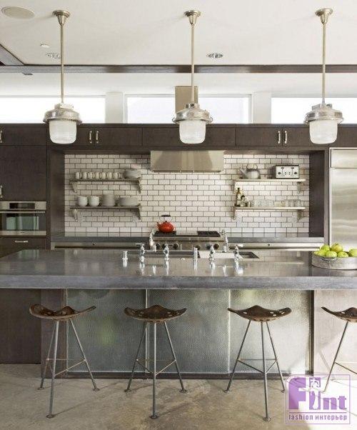 Использование металла в интерьере. Использование металла в дизайне и декоре интерьера 25