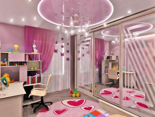 Дизайн детской комнаты для девочке. Дизайн детских комнат для девочек: 70 оригинальных фото и советы по оформлению