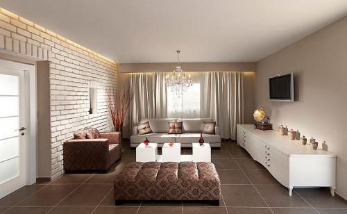 Кирпичная стена в интерьере сочетания. Преимущества и недостатки