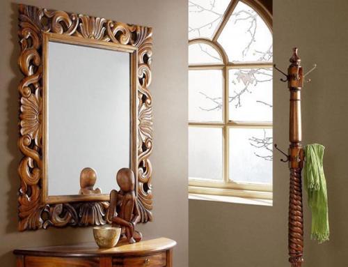 Оформить стену зеркалами. 6 приемов украшения стен зеркалами