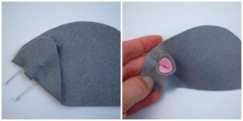 Новогодние мышки из фетра выкройки и схемы. Крыса из ткани и фетра: 10 мастер-классов