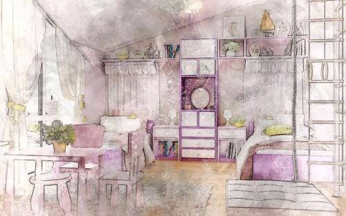 Дизайн детской комнаты для девочке. Дизайн детских комнат для девочек: 70 оригинальных фото и советы по оформлению