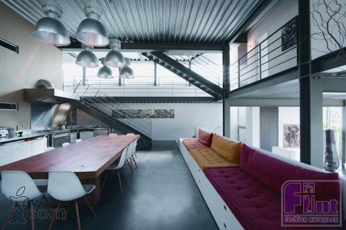 Использование металла в интерьере. Использование металла в дизайне и декоре интерьера 26