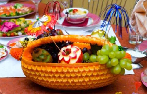 Корзина из тыквы с овощами. Корзина из тыквы своими руками: мастер класс для рукодельниц