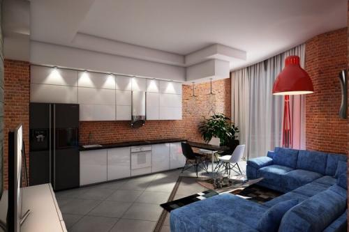 Кухня-гостиная 20 кв м в частном доме. Подбираем стиль