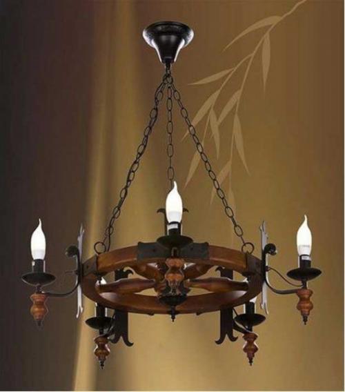 Самодельные люстры из дерева своими руками. Особенности потолочных светильников из дерева