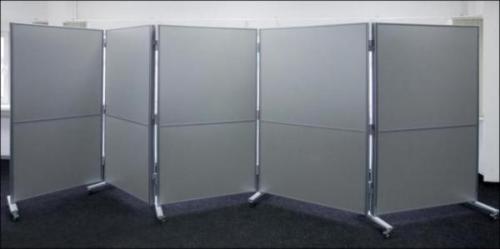 Мобильные перегородки для офиса. Разновидности
