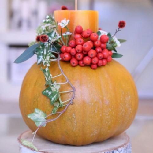 Корзина из тыквы с овощами. Простой мастер-класс корзины из тыквы своими руками