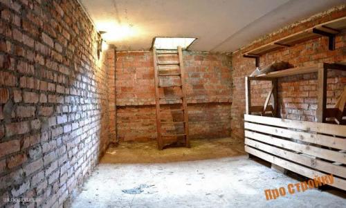 Погреб для загородного дома. Погреб из кирпича: порядок работ