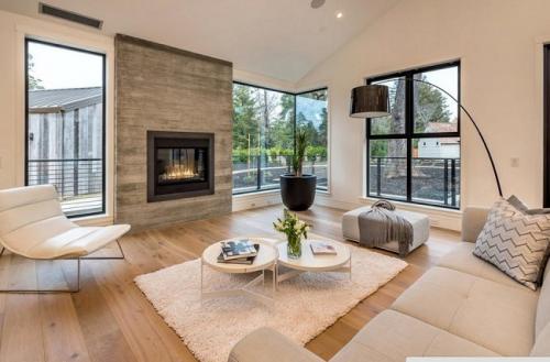 Современная отделка стен в частном доме. Стили для обработки частного дома внутри