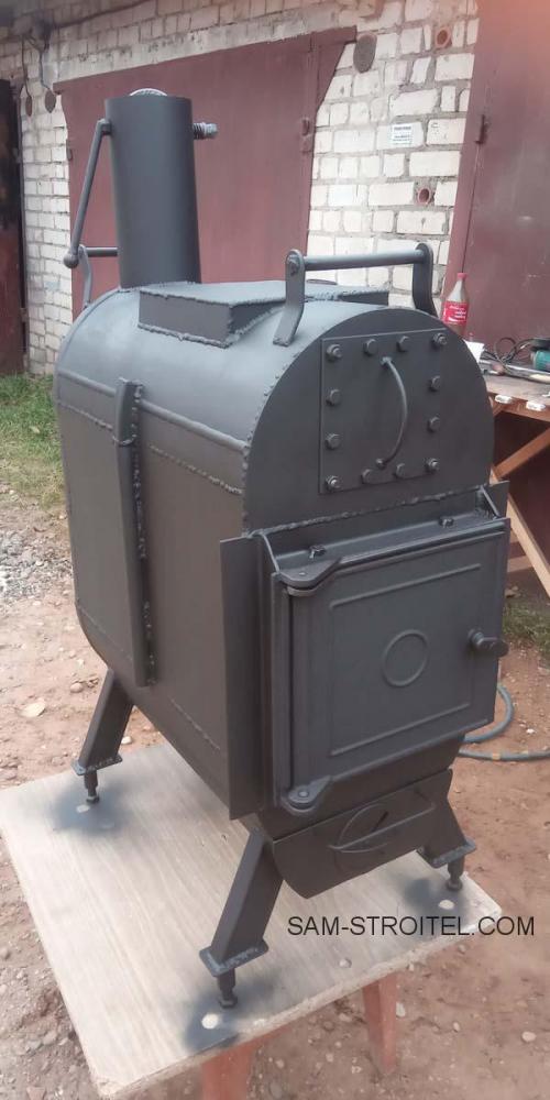 Печи своими руками из металла. Печь своими руками из металла