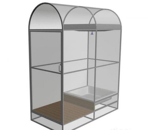 Летний душ с раздевалкой размеры. Дачный душ с раздевалкой: чертежи и размеры своими руками