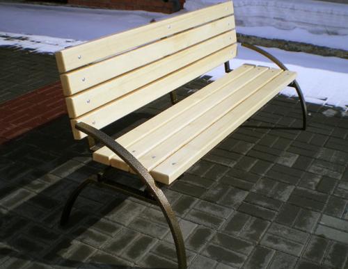 Лавочка из профтрубы своими руками. Делаем своими руками скамью без спинки 08