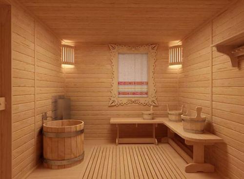 Нужна ли помывочная в бане. Стоит ли совмещать мойку с парной