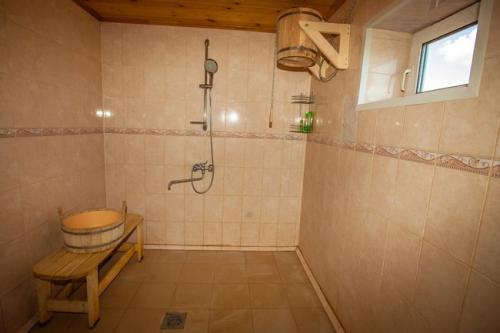 Интерьер помывочной комнаты в бане. Важные условия для создания интерьера 10